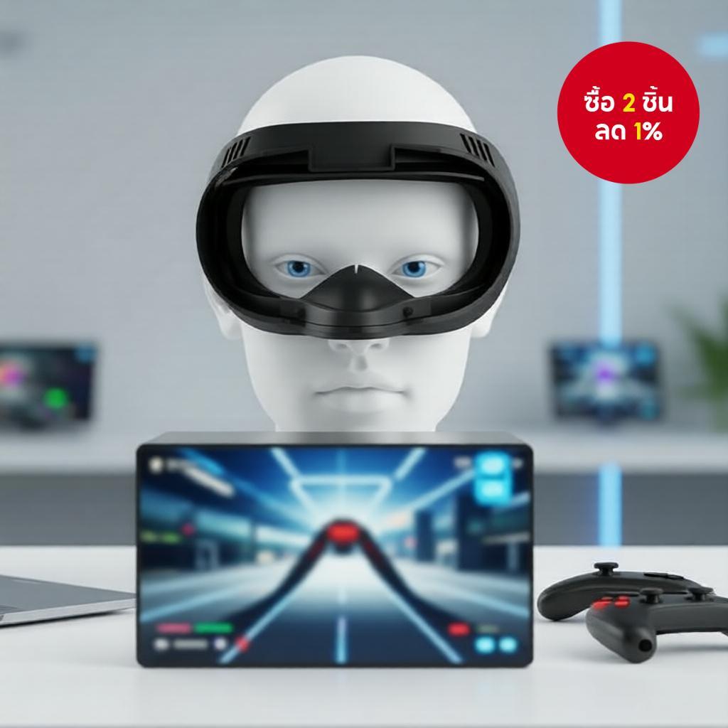 1 ชิ้น แผ่นโฟม PU กันเหงื่อ สําหรับครอบใบหน้า Oculus Quest 2 - อุปกรณ์เสริม VR สําหรับ Meta Quest 2