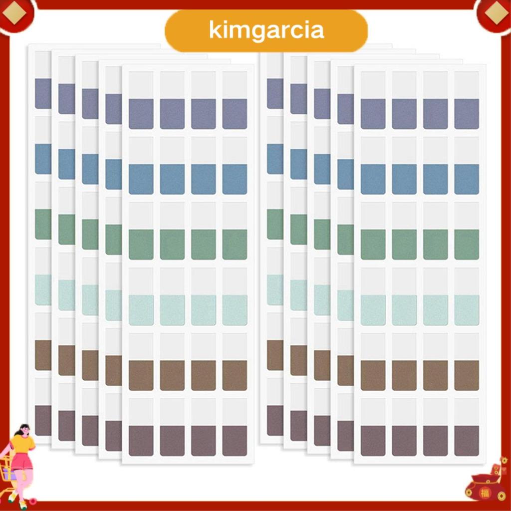 kimgarcia Page Markers Tabs 0.47 X 1.1 นิ้ว Writable Page Tabs โปร่งใสสําหรับ NotebooksFiles