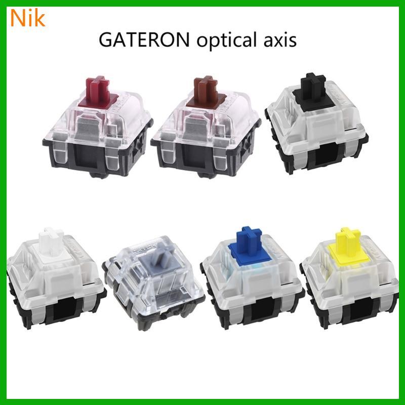 บ.น.ค.ศ. Optical Switch Linear Clicky Switch Black Brown Yellow Red Switch