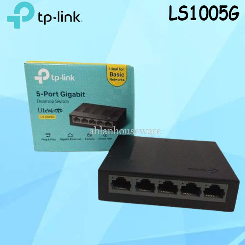 TPLINK LS1005G 5Port GIGABIT Desktop Switch