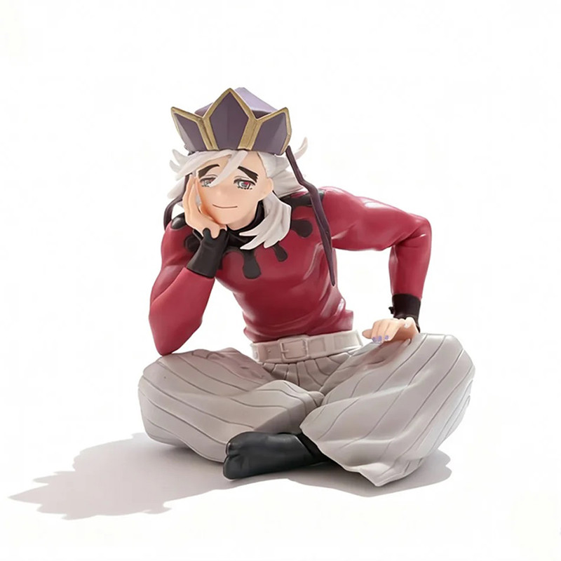 ในสต็อก Demon Slayer Douma Infinity Castle PVC อะนิเมะตัวเลข Action Figure ของเล่นของขวัญวันเกิดคริส