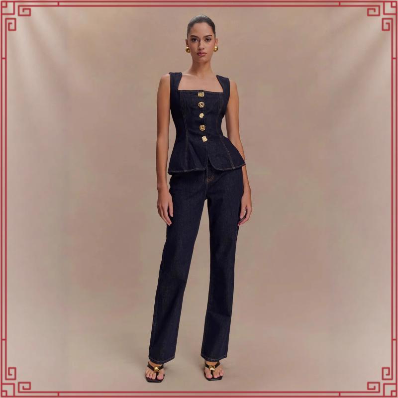 Mc Jeans กางเกงยีนส์ผู้ชาย ทรงกระบอกขาตรง (Straight) สียีนส์เข้ม MAIP176