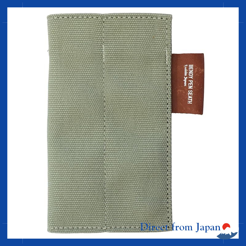 Canvas × MAYA Bendy Pen Case 4+1【Black】【Khaki】【Beige】