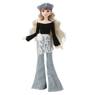 1/6ตุ๊กตาสาวหวานเต็มชุด 32 ซม. ตุ๊กตาพร้อมอุปกรณ์เสื้อผ้าแต่…