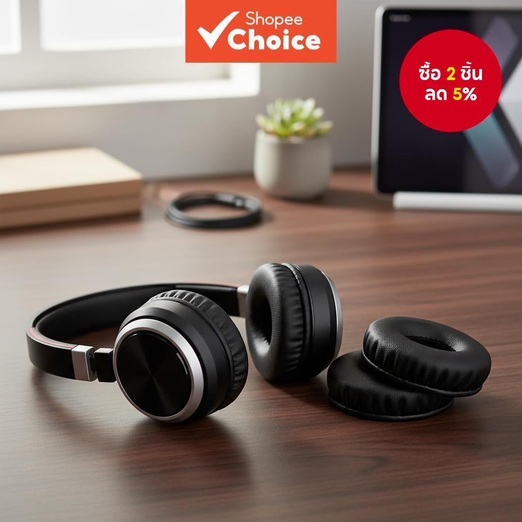แผ่นรองหูฟังสํารองสําหรับหูฟัง Jabra Evolve 20 30 40 65