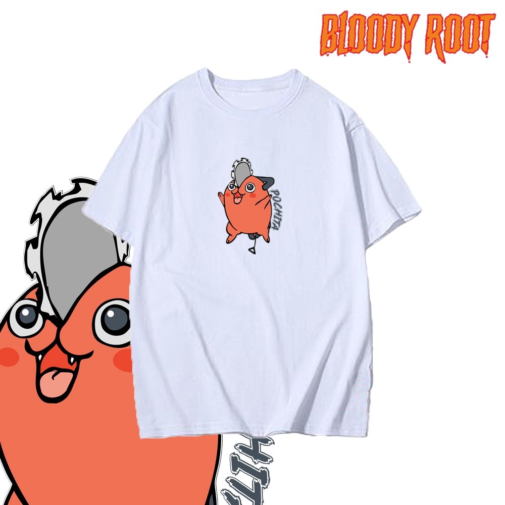 Chainsaw Man Pochita เสื้อยืด / Chainsaw Man Pochita Denji เสื้อยืดอนิเมะ