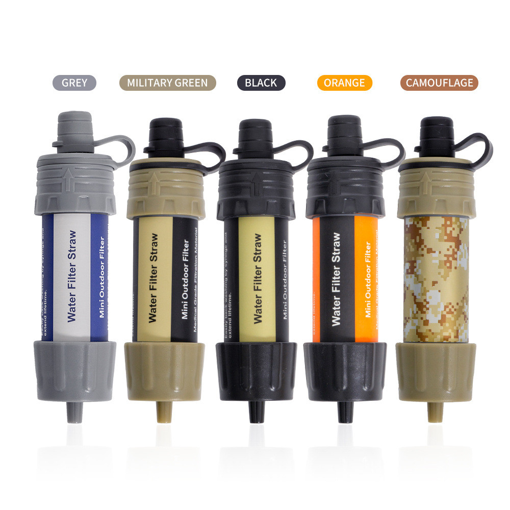 Outdoor Survival Water Filter Drinking Water Filter Sewage Filter Purifier Portable Emergency Hiking