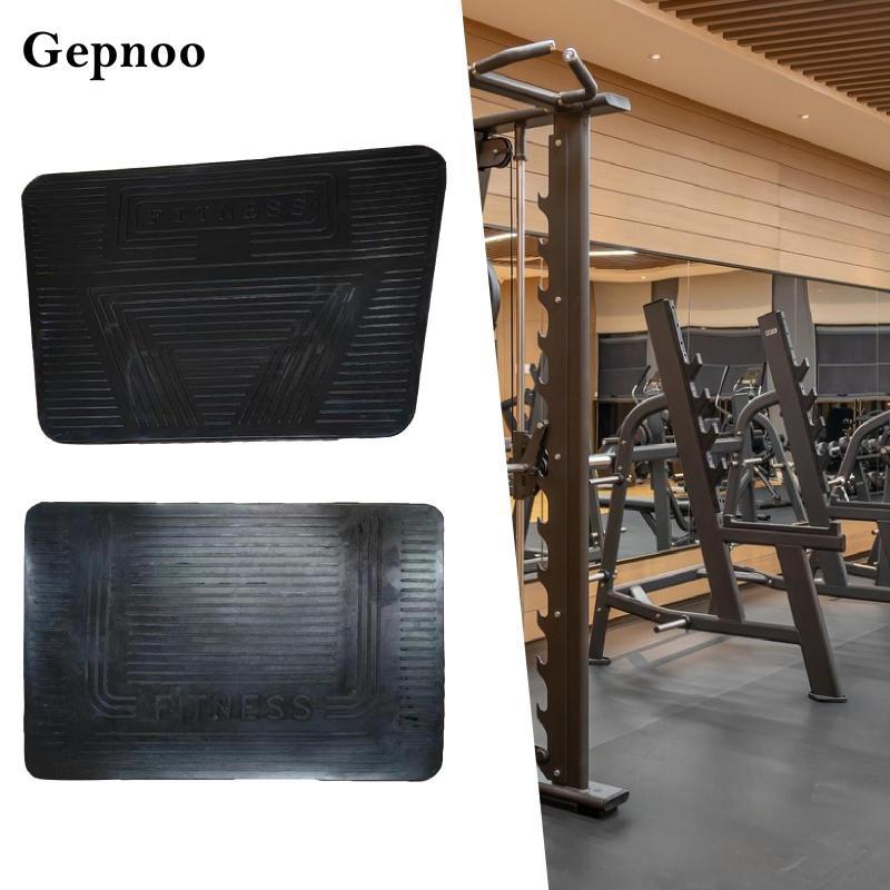 Gepnoo Squat Pad เปลี่ยนเบาะยางทนทานสําหรับ Hack Squat Machine Lower Body Training