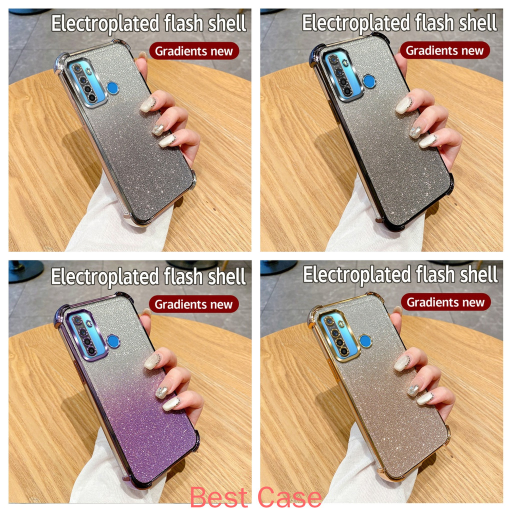 เคสRealme 5 เคสRealme 5iเคสRealme 6iเคสนุ่มน่ารักเคสแฟลชสี่มุมเคสป้องกันการตกDDSJ-2