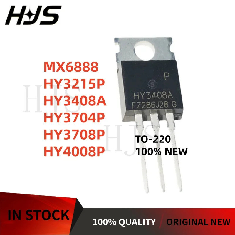 5PCS HY3708P MX6888 HY3215P HY4008P HY3408A HY3704P HY3708 HY3215 HY4008 HY3408A HY3704 TO-220 Field
