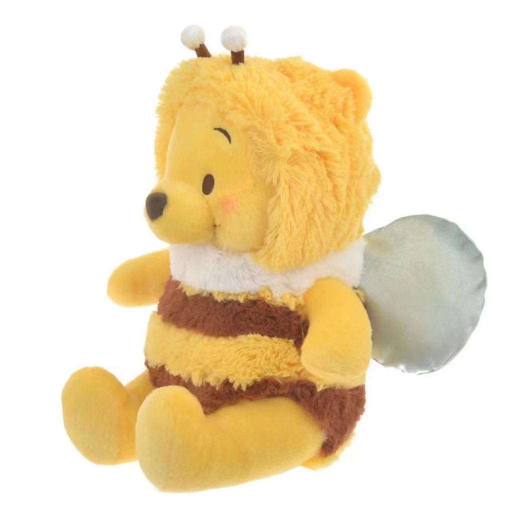 Little Red Book Bee Pooh ตุ๊กตาตุ๊กตา Creative Dressing Pooh หมอนแฟนของขวัญ