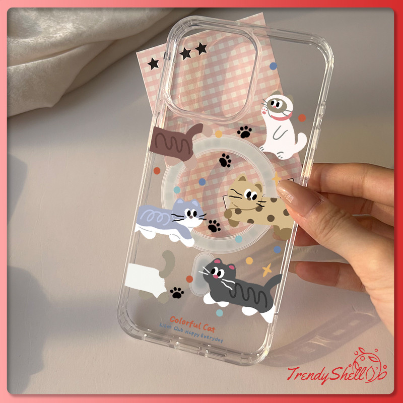 เข้ากันได้สำหรับ iPhone เปลือกดูดแม่เหล็ เคสไอโฟน สำหรับ 17promax 12 14plus15 PRO max XR 12 13pro 8P 15 promax 17pro XS