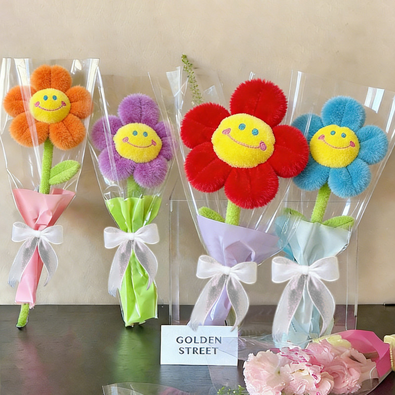ชุดช่อของขวัญวันสตรี ของขวัญแฟนสาว วันวาเลนไทน์ ช่อดอกตะวันห่อ
