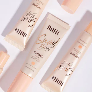 Mille Snail Bright Primer SPF15 PA+ 15g มิลเล่ ไพรเมอร์.