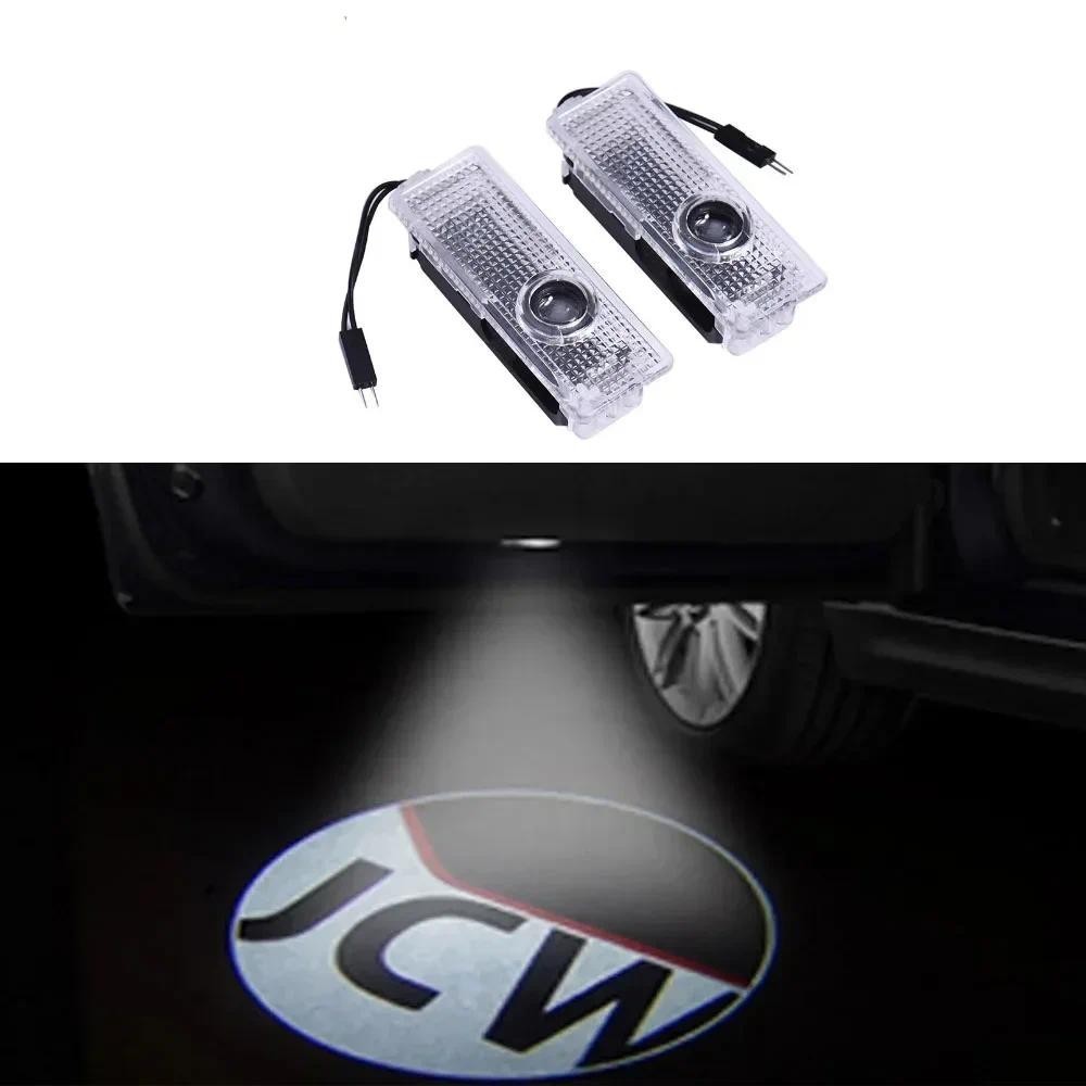 ประตูสําหรับ MINI JCW โลโก้ 2pcs JCW ยินดีต้อนรับสําหรับ MINIF55 F60 R61 R60 F56 R58 F54 R55 R56 F57