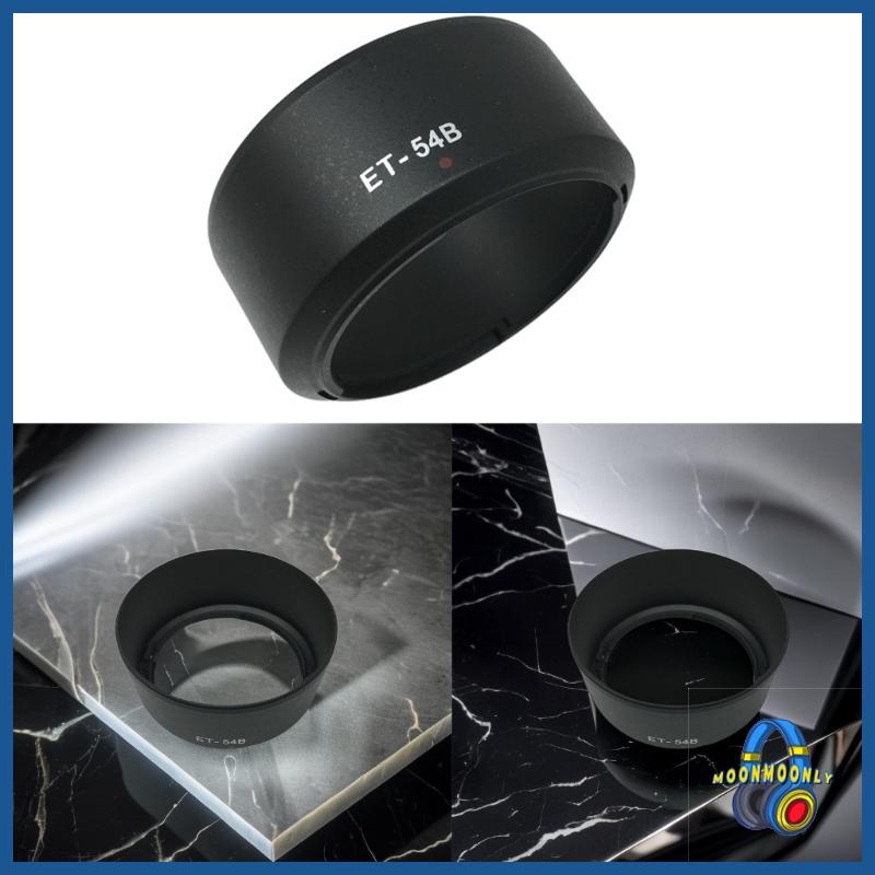 MOON ET-54B ET54B Sun Hood สําหรับ EF-M 55-200 มม.STM EOS-M3-M10 เลนส์ Protector ฝาครอบ