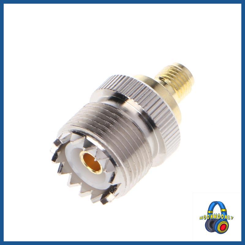 MOON SMA Female To UHF Female RF Coaxial Connector Adapter SO-239 SO239