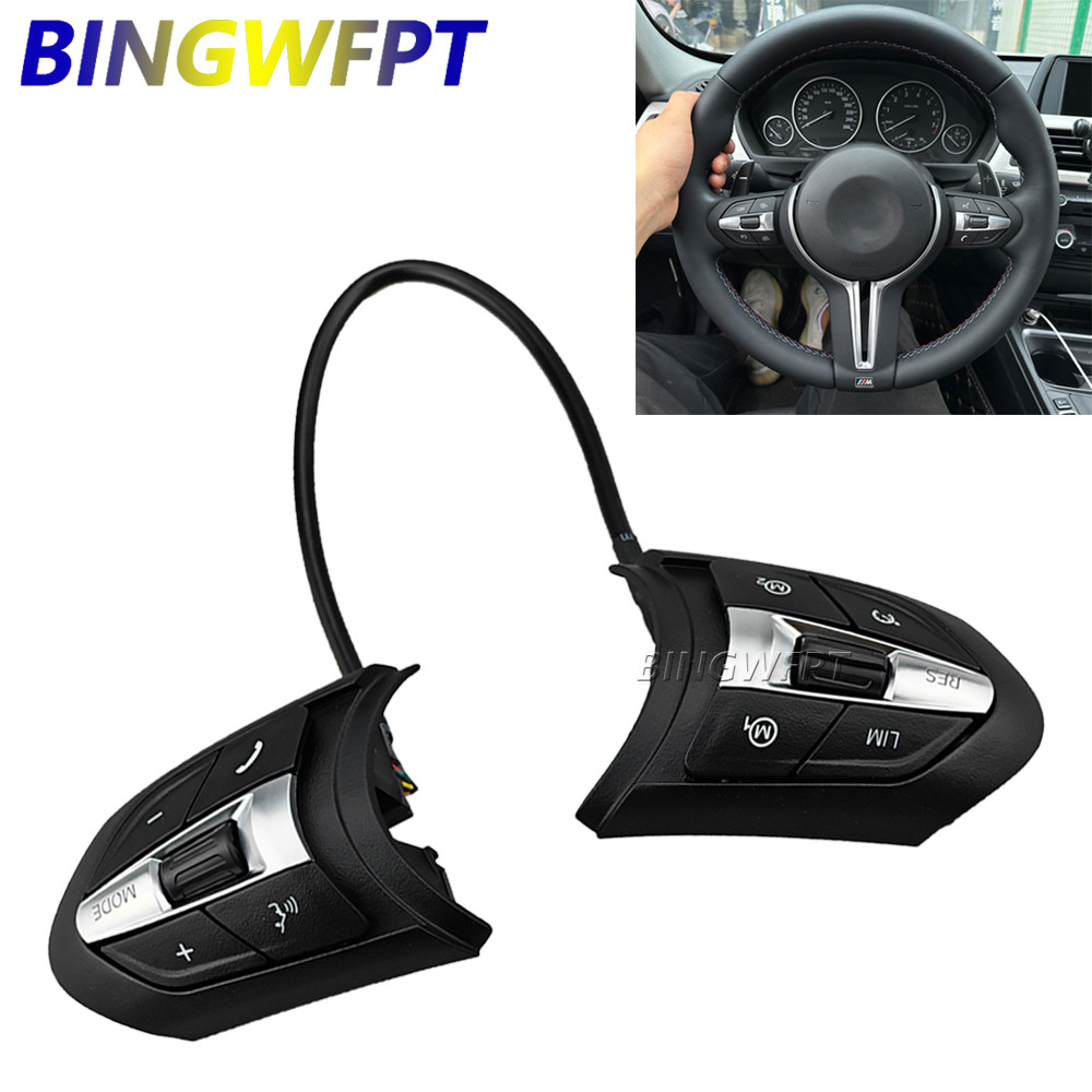 ใหม่สําหรับ BMW F80 F82 M2 M3 M4 M5 M6 X5M X6 3 5 Series รถ Multi-Function พวงมาลัยปุ่ม Cruise Speed ปุ่มประกอบ