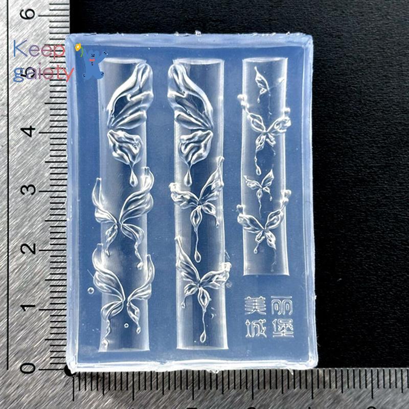 [Kpt-t] แม่พิมพ์ซิลิโคน 3D ตกแต่งเล็บดอกกุหลาบซิลิโคนแต่งเล็บแม่แบบแม่พิมพ์อุปกรณ์เสริม [ใหม่]