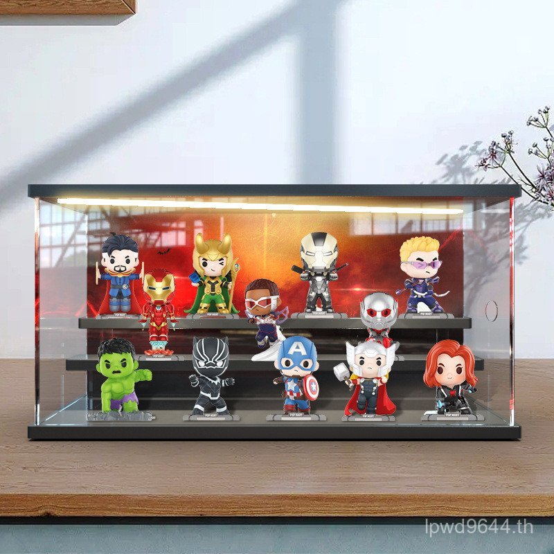 Bubble Avengers Wei Box popmart Toy Storage Series Maman Alliance รูปปกพิเศษ Mystery Box Display NN1