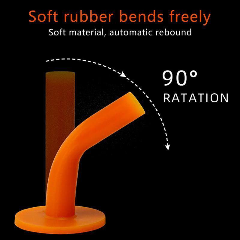 F3TH 1 PC ยางกอล์ฟ Tee ผู้ถือสําหรับกีฬากลางแจ้งกอล์ฟฝึกขับรถช่วง 38 60 70 85 มม.อุปกรณ์ฝึกซ้อมกอล์ฟ