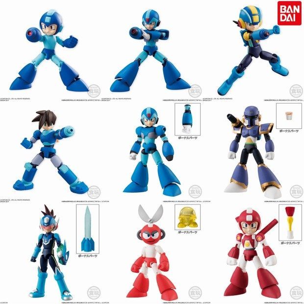 Bulk Box Egg Rockman 66Action Super Action Figure