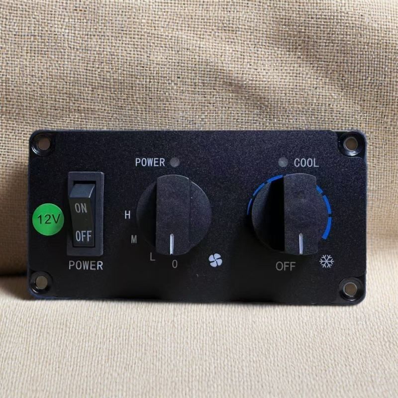 Futian Wode Rewa 12V Harvester Air Conditioner Controller แผงสวิตช์การปรับแต่ง