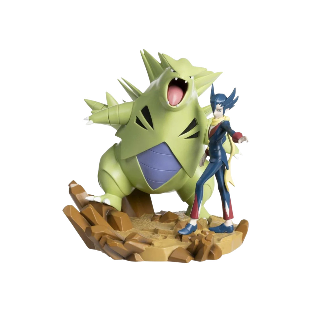 Pokémon Trainers Figure "Grimsley & Tyranitar"