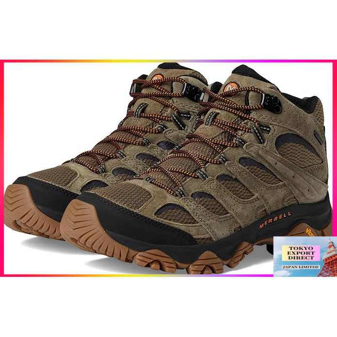 Merrell Moab 3 Mid Waterproof รองเท้าเดินป่าผู้ชาย พื้น ของแท้ (OLIVE/ GUM)