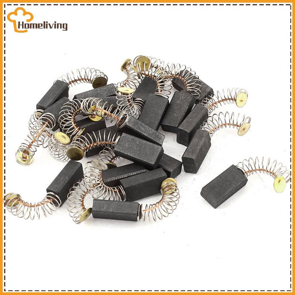 HOME 10 ชิ้น 6x10x17 มม. แปรงคาร์บอนสําหรับ Generic มอเตอร์ไฟฟ้า TH