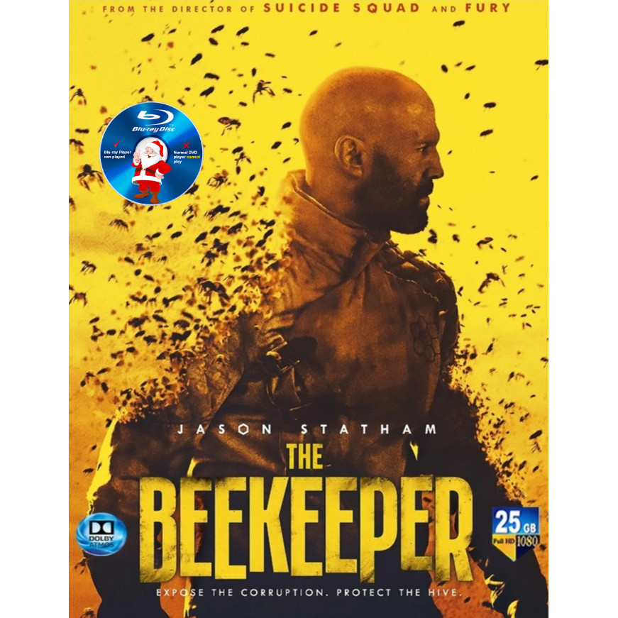 E-BLURAY The Beekeeper (2024)ATMOS TRUE-HD 7.1 Jason Statham / Josh Hutcherson ENGLISH MOVIE