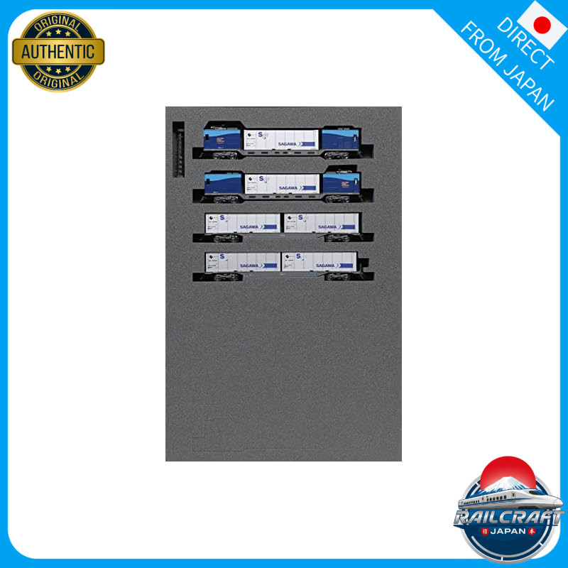 KATO N Gauge M250 Series Super Rail Cargo U50A Container Loading Expansion Set A 4 Cars Model Train 