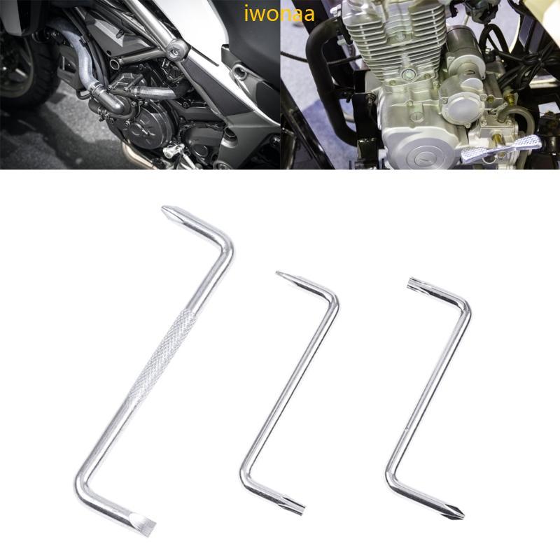 Iwo 3 ชิ้นทนทาน Double Head ชุดประแจ ZType ไขควงสําหรับรถยนต์ Mudguards เครื่องใช้ในบ้านซ่อมและสกรูม