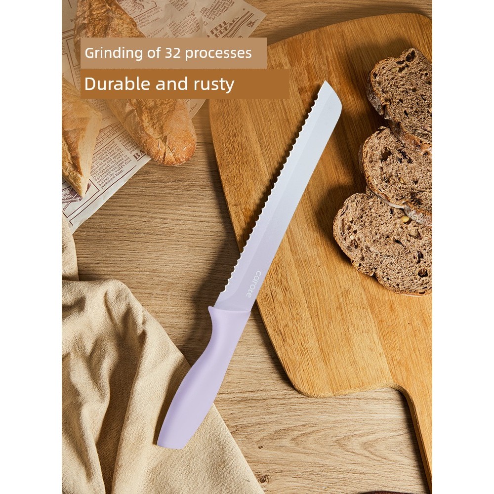 Carot Sandwich Bagel Baking Cake มีดหั่นขนมปัง