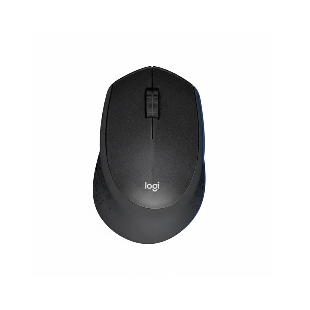 MOUSE LOGITECH M331 BLACK WIRELESS SILENT PLUS CORDLESS