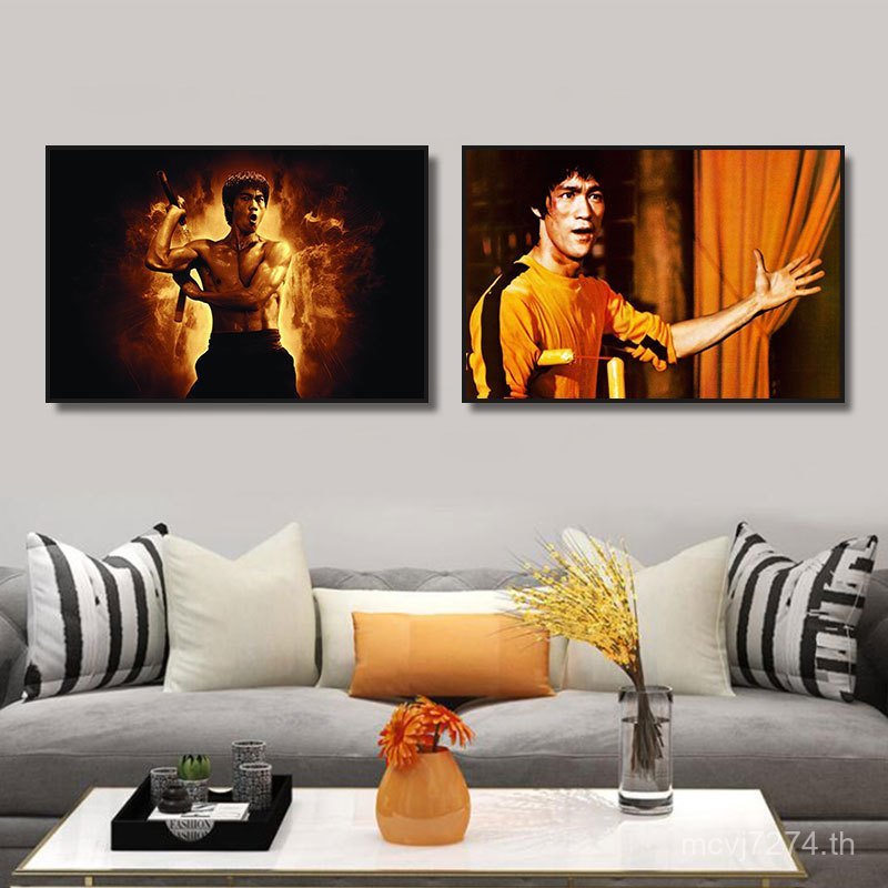 ศิลปะการต่อสู้ Gallery Gym ภาพจิตรกรรมฝาผนังภาพวาดตกแต่งกล้ามเนื้อชาย Nostalgic ภาพวาดโปสเตอร์ Taekw