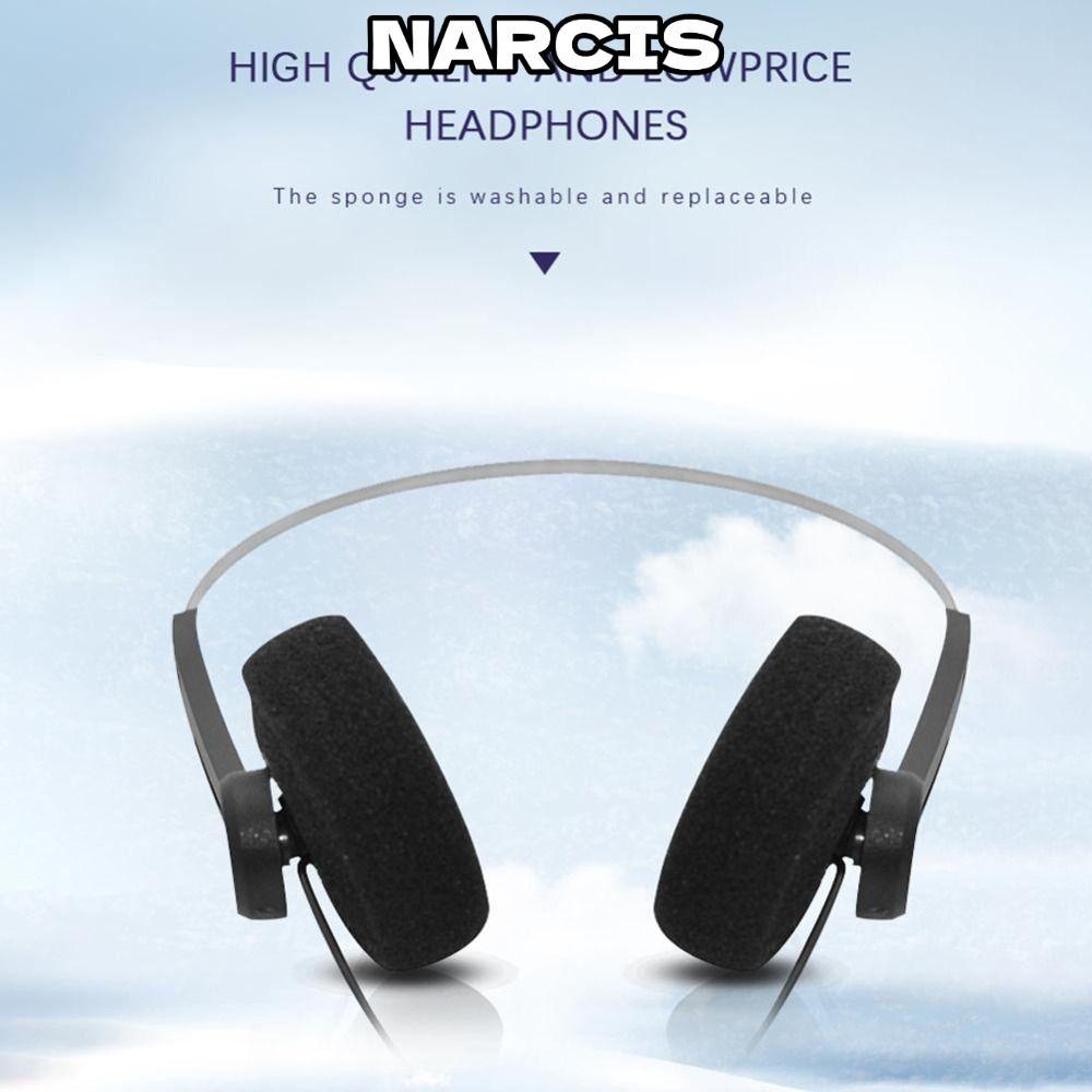 NARCIS Classic Vintage-80s Headphones, Wired Portable Wired Small Headphones, Sports Fashion Adjusta