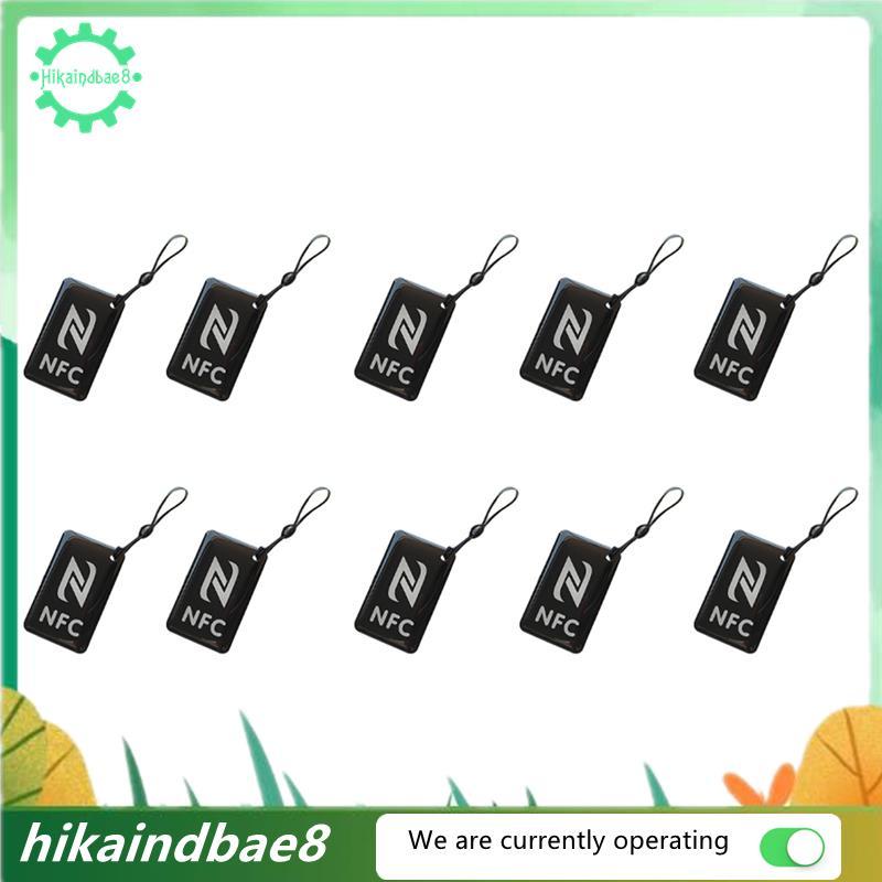 [hIkAi] NTAG215 Tag ISO14443A 504 Bytes Crystal Epoxy Card Ntag215 Epoxy Resin Tag สําหรับโทรศัพท์ทุ