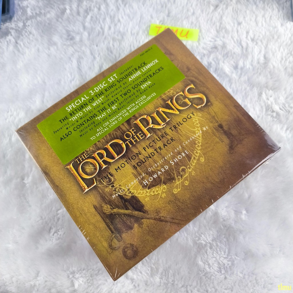 J328 HOWARD SHORE THE LORD OF THE RINGS (เทคนิคการเดินทางการเดินทาง) 3CD การแข่งขัน 2003 CLASSICAL A