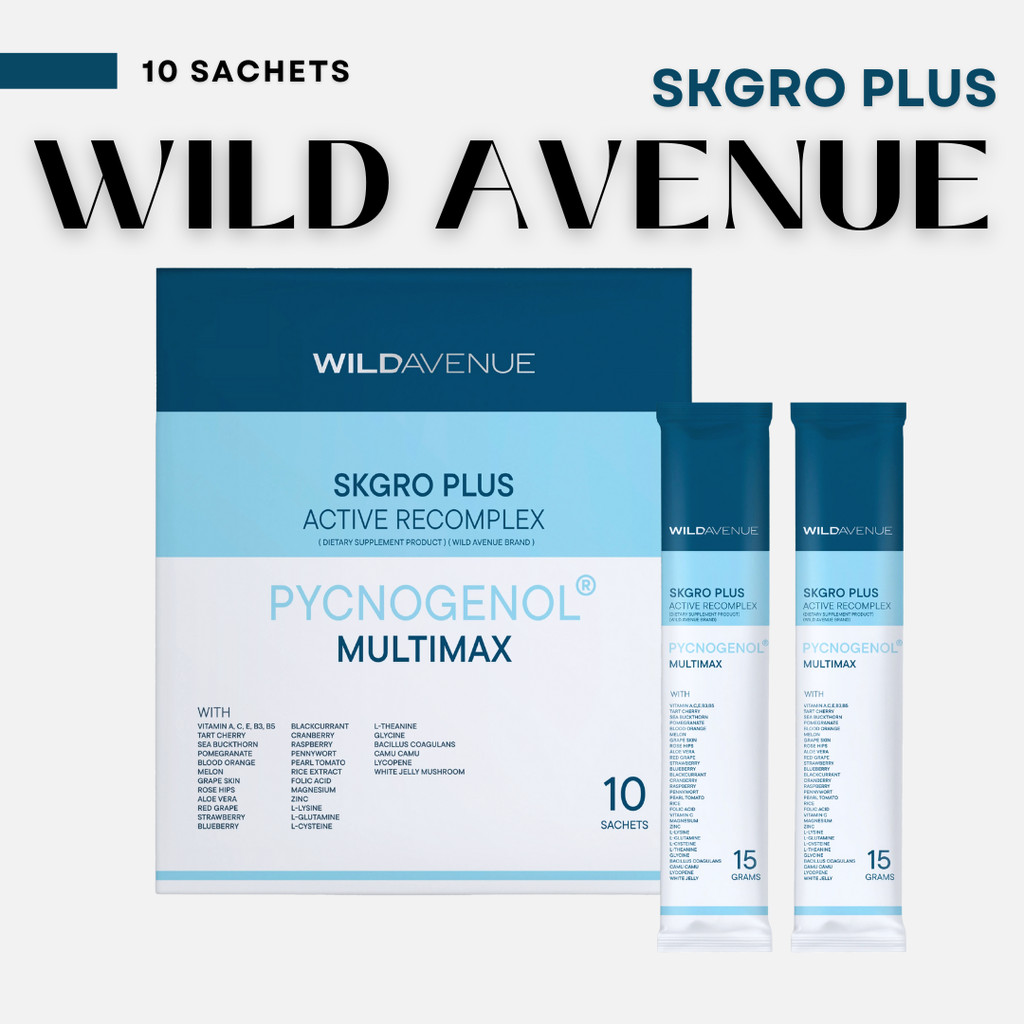 WILD AVENUE : SKGRO PLUS ACTIVE RECOMPLEX (1 กล่อง 10 ซอง)