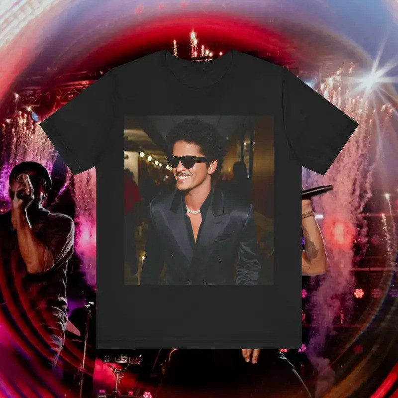 ชุดเสื้อ Bruno Mars เสื้อ Bruno Mars Journey เสื้อยืด Romantic Journey 2026 เสื้อผ้าแฟชั่นหรูหรา เสื