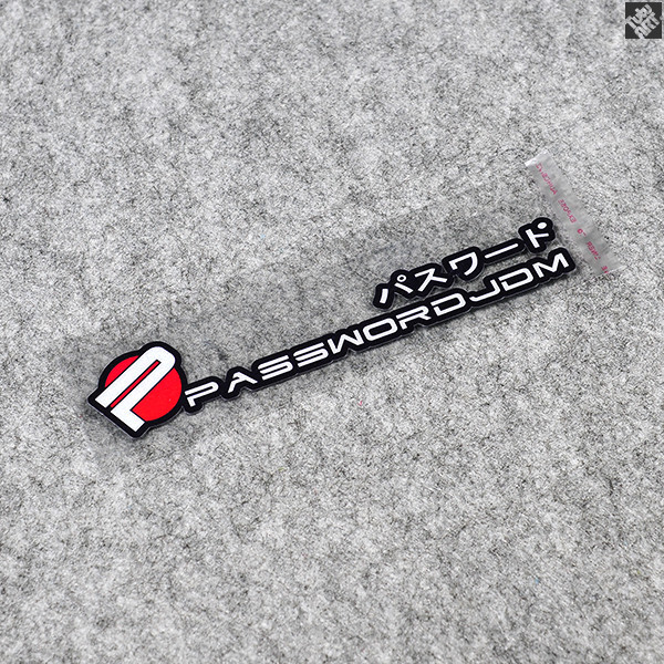 TUTU รูปภาพรถสติกเกอร์ PASSWORD JDM สติกเกอร์ดัดแปลงรถยนต์ความปลอดภัยสติกเกอร์สะท้อนแสงสติกเกอร์กันน