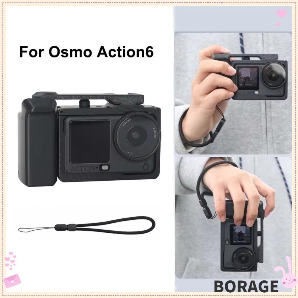 BORAG Xplorer Grip Kit กรอบกล้อง,พลาสติก Quick Release กล้อง Grip Handle, ปุ่มชัตเตอร์น้ําหนักเบา St