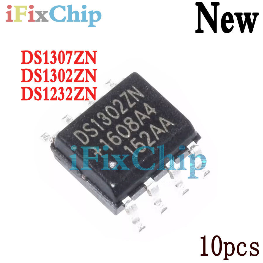 5PCS DS1307ZN SOP-8 DS1307Z DS1307 DS1307N DS1302 DS1302ZN DS1302Z DS1302N DS1232 ชิป ic