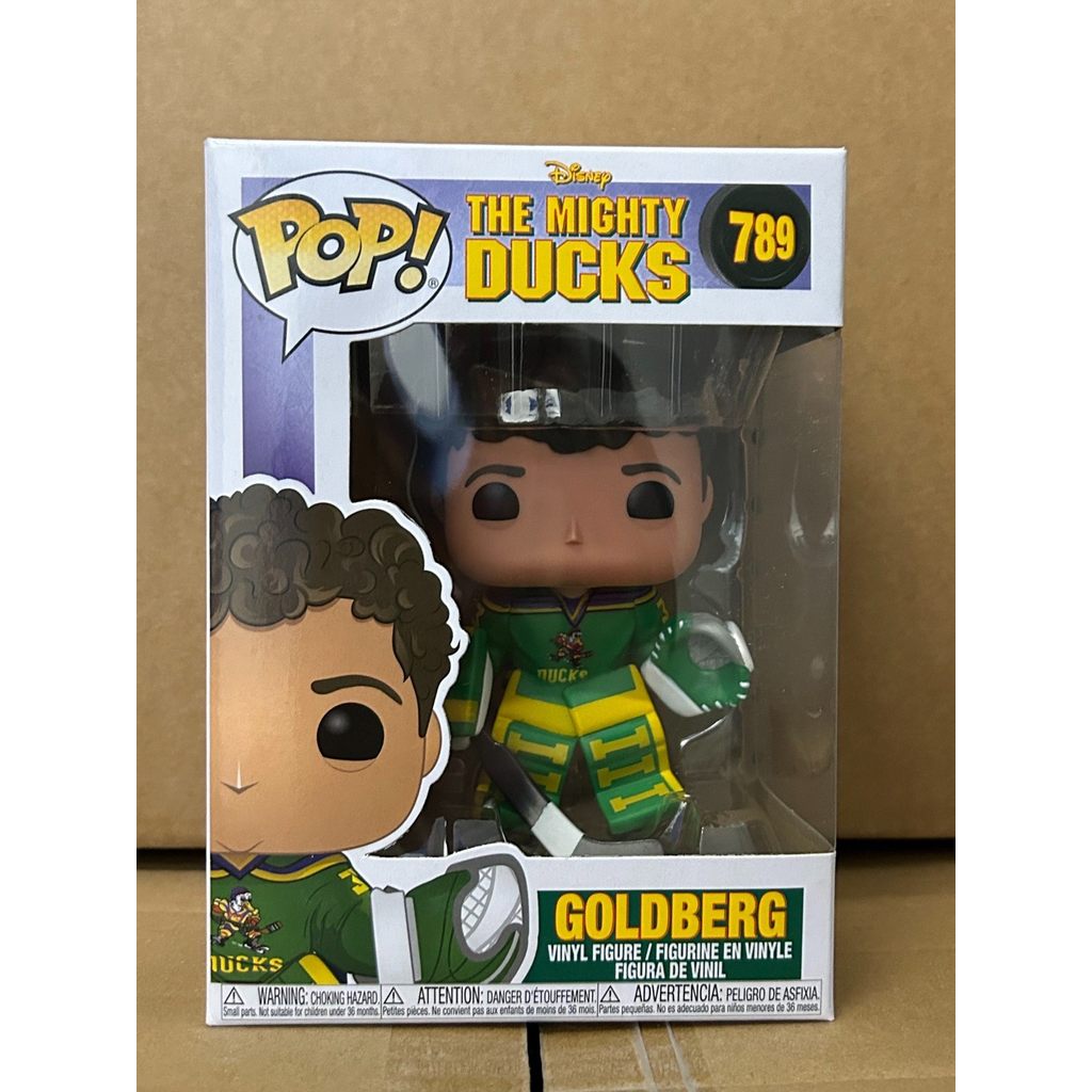 [คลังสินค้าพร้อม] FUNKO POP HOCKEY Movie Wild Duck to Phoenix 789 #GOLDBERG กล่องบรรจุภัณฑ์ข้อบกพร่อ