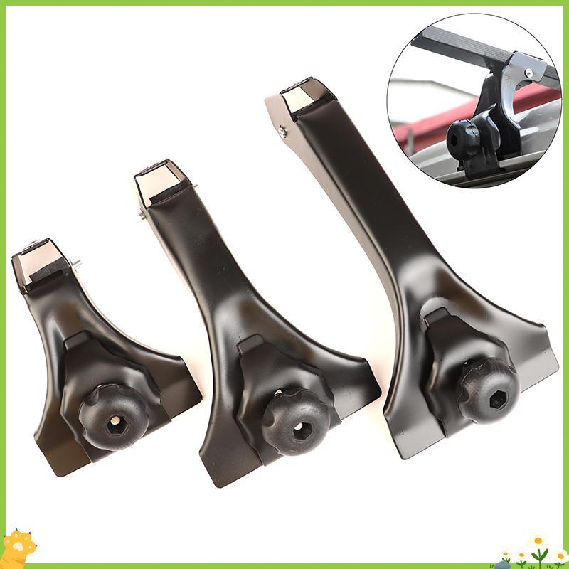 [JL] Universal Crossbar Braet ชุดสําหรับรถยนต์พร้อม Gutter Clip To Gutter Type Braets กระเป๋าเดินทางหลังคา Ra สําหรับรถยนต์ null