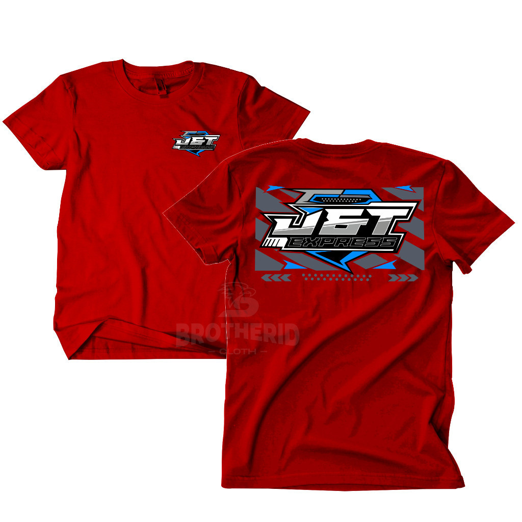 เสื้อยืด KATUN JNT J&T JT Express v2, เสื้อ Kang Expedition Courier, แพ็คเกจผ้าฝ้ายหวี 30s
