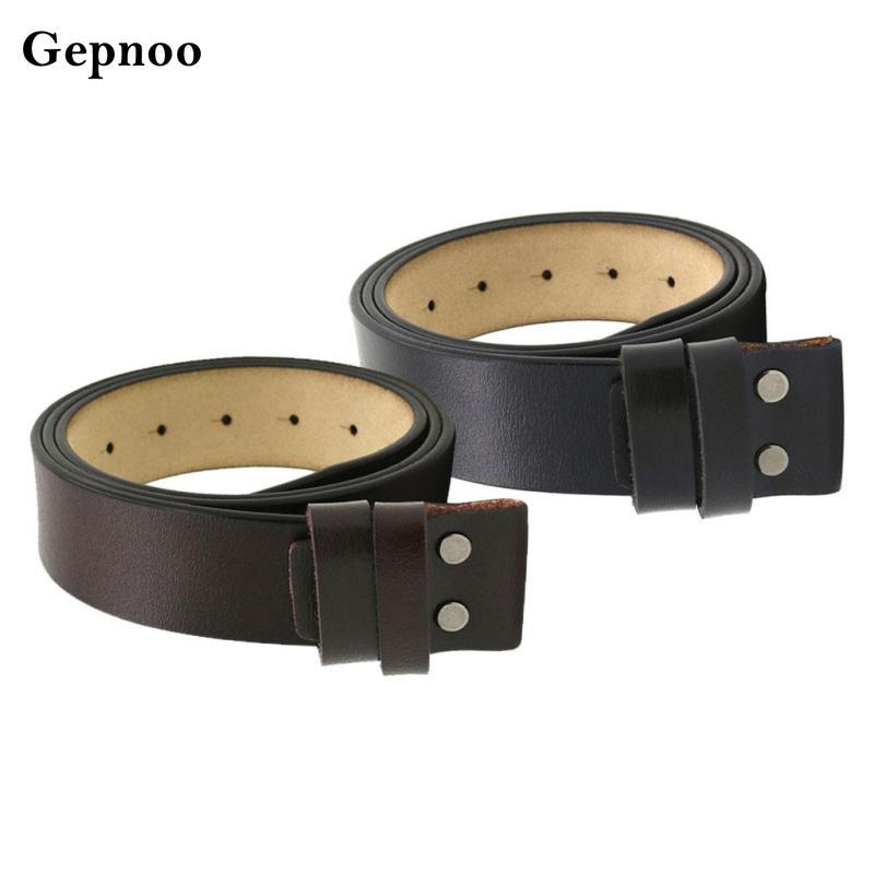 [Gepnoo] เข็มขัดหนังคุณภาพสูง ปรับขนาดได้ ออกแบบมาสำหรับผู้ชาย ในสไตล์การทำงานและการสวมใส่อย่างสะดวกสบาย