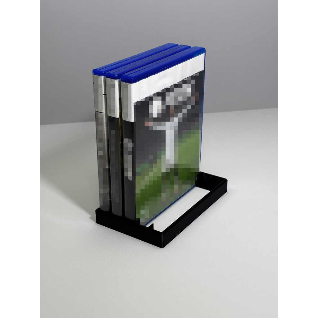 เหมาะสําหรับฐานการ์ดซีดีเกม PS5/PS4/PS3|Accomdate 5 Game CDs|CD Storage Rack Storage Box Bracket Display Rack PS3 เกม CD Disc กล่อง Cassette Storage เกมคอนโซลอุปกรณ์ต่อพ่วงชั้นวาง