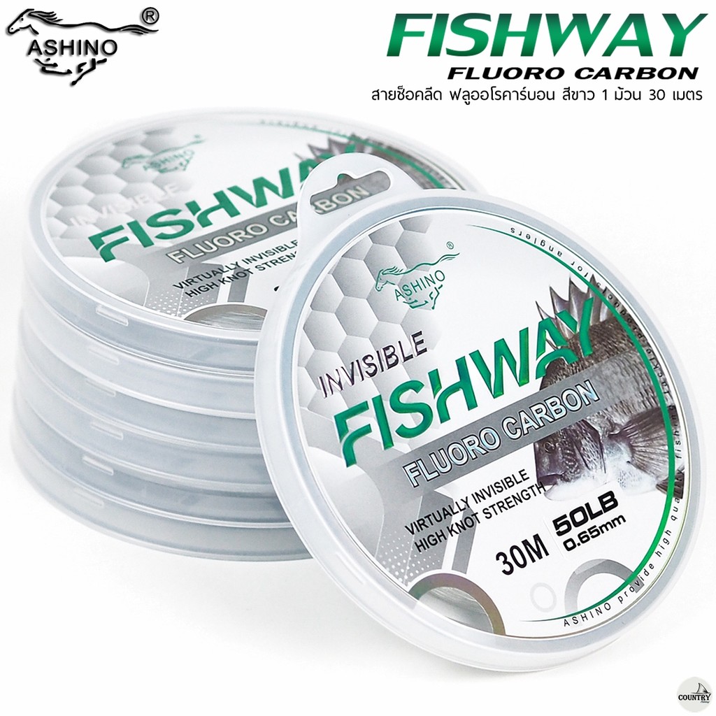 สายช็อคลีด ASHINO FISHWAY FLUORO CARBON